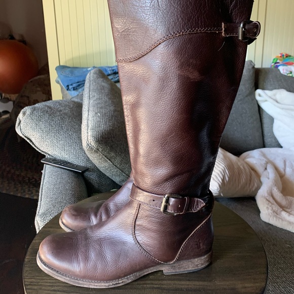 poshmark frye boots